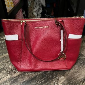 Red Michael Kors NWT